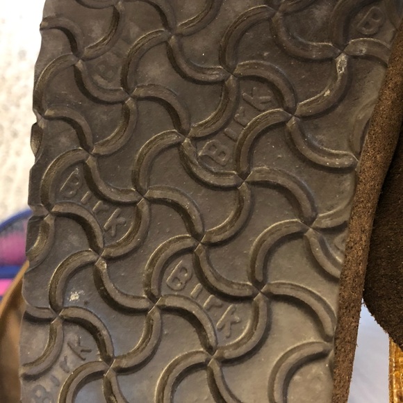 Betula by  Birkenstock Brown Suede Sandals - Picture 6 of 6